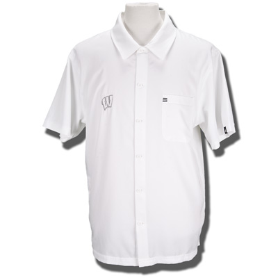 Adidas Mens Button Down Short Sleeve