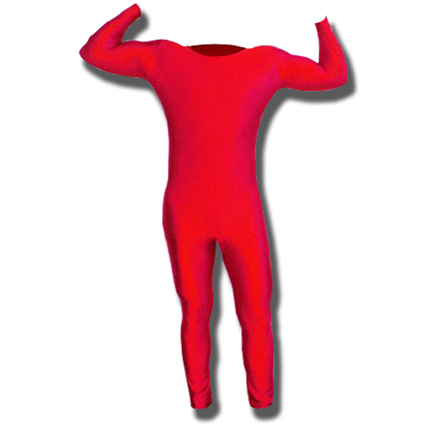 Download this Costume Agent Superhero Spandex Suit Red picture