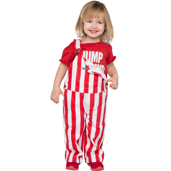 Game Bibs Infant/Toddler Overalls (Red/White) | University Book Store